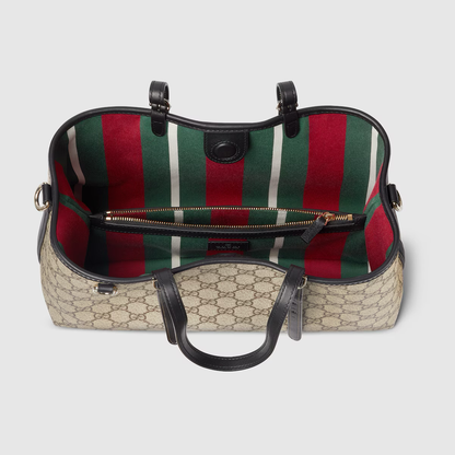 Beige & Black Canvas