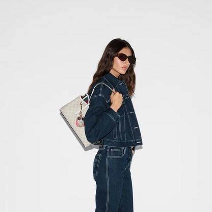 Beige & White Canvas