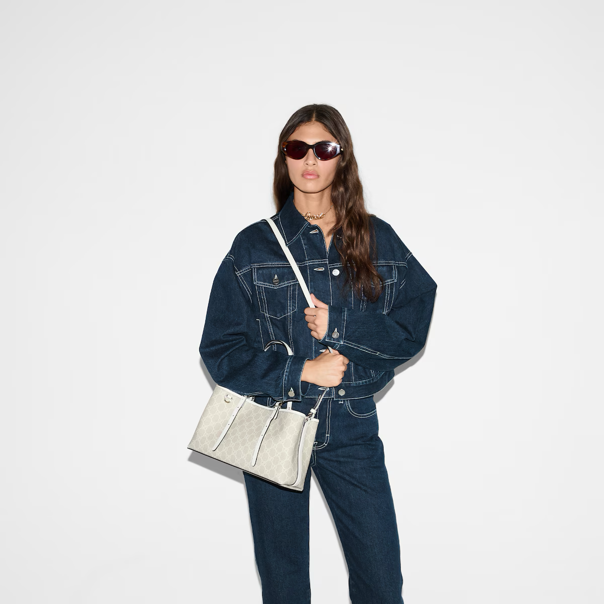 Beige & White Canvas